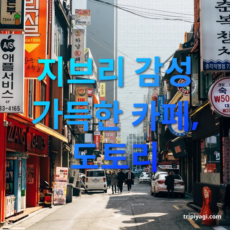 여행으로 즐기는 서울 여행 - 지브리 감성 가득한 카페, 도토리 여행으로 즐기는 서울 여행 지브리 감성 가득한 카페, 도토리 관련 이미지