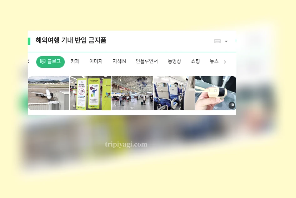 해외여행 기내 반입 금지품 - 국가별 기내 반입 금지품 주요 차이점 상세 정보 해외여행 기내 반입 금지품 국가별 기내 반입 금지품 주요 차이점 상세 설명 이미지