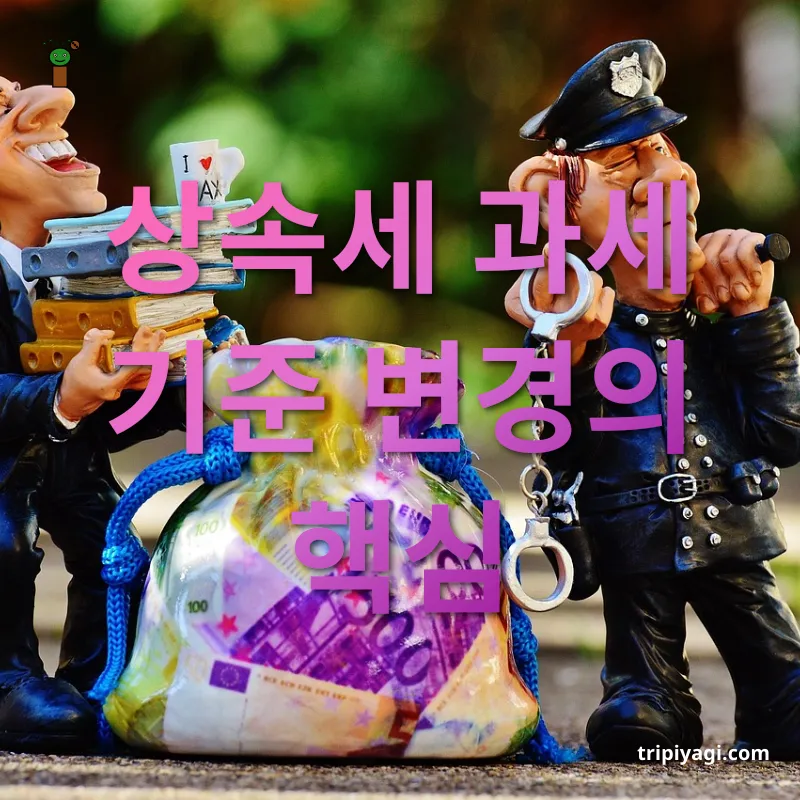 상속세 개편 - 순자산 기준 도입 상속세 개편 순자산 기준 도입 관련 이미지