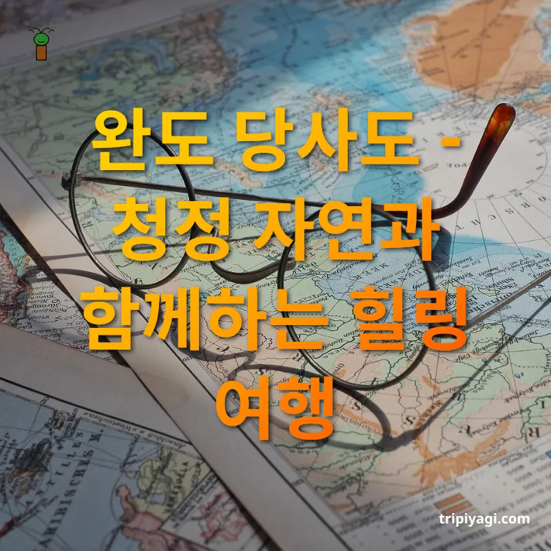 여행지 추천 - 완도 당사도의 매력 여행지 추천 완도 당사도의 매력 관련 이미지