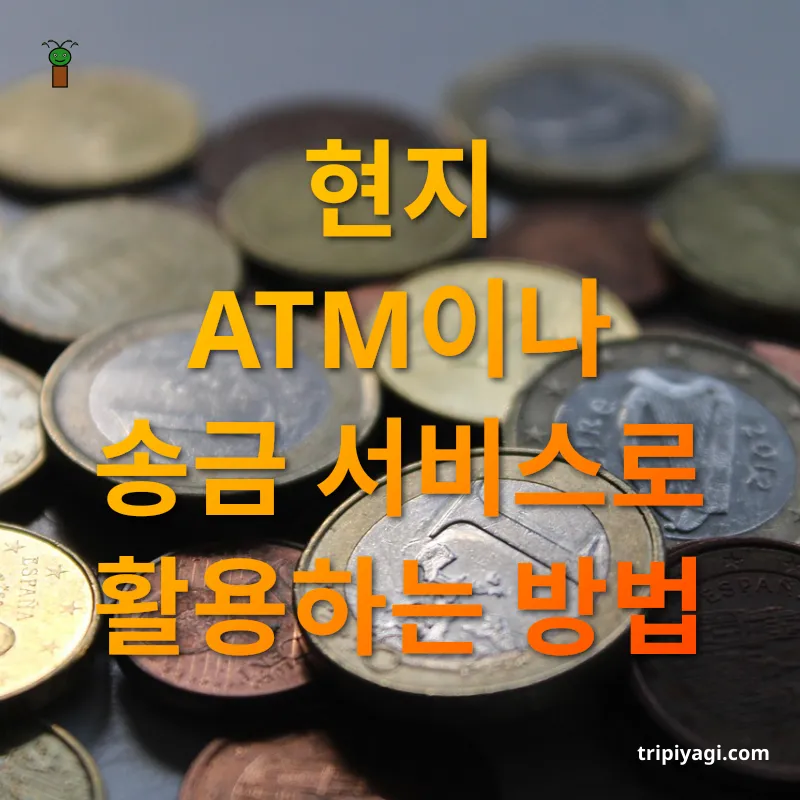 남은 외화 활용법 현지 ATM이나 송금 서비스로 활용하는 방법 관련 이미지