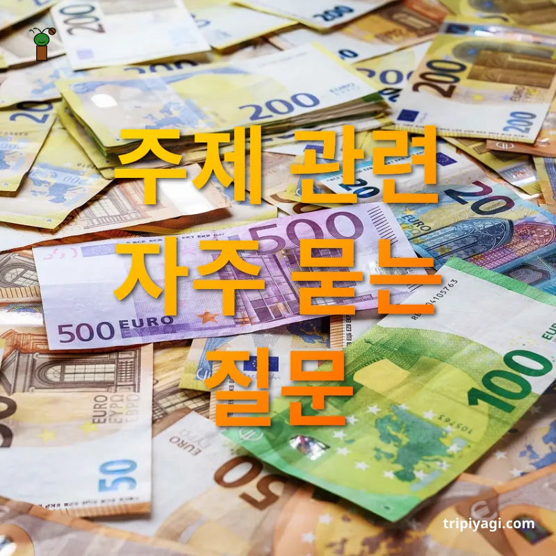 해외여행 환전 꿀팁 주제 관련 자주 묻는 질문 관련 이미지